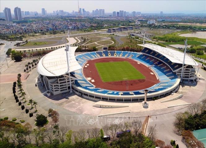 My Dinh Stadium in Hanoi, the venue of SEA Games 31’s opening ceremony. VNA Photo