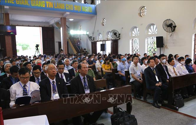Photo: Delegates attend the event. VNA Photo: Công Luật