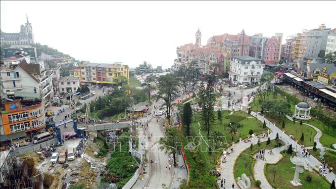 Trong ảnh:  Một góc khu du lịch Tam Đảo.  Ảnh: Hoàng Hùng - TTXVN