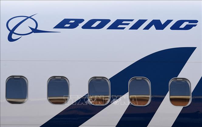 Trong ảnh: Máy bay Boeing 737-A tại sân bay Washington Reagan ở thành phố Arlington, bang Virginia, Mỹ. Ảnh: AFP/TTXVN
