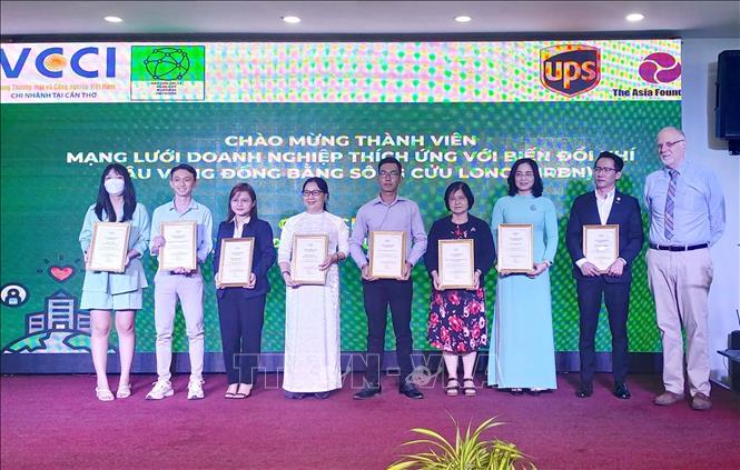 MRBN’s 39-member executive board debuts at the ceremony. VNA Photo: Thu Hiền