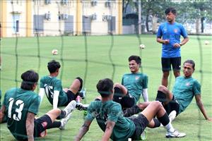 Bóng đá nam SEA Games 31: U23 Myanmar và U23 Timor Leste tích cực tập luyện, chuẩn bị cho trận đấu vào ngày 10/5