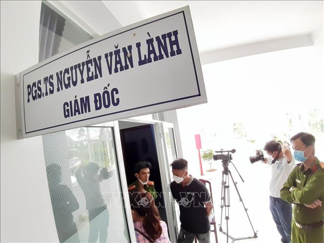 Trong ảnh: Nguyên Giám đốc CDC Hậu Giang Nguyễn Văn Lành. Ảnh: Duy Khương -TTXVN 