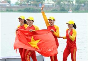 SEA Games 31: Rowing Việt Nam giành HCV thứ hai 