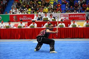 SEA Games 31: Wushu Việt Nam giành liên tiếp 2 HCV trong ngày đầu ra quân