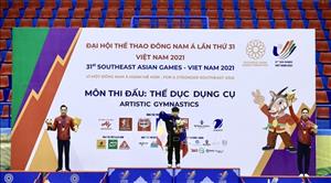 SEA Games 31: Khởi tranh các nội dung thi đấu của bộ môn Thể dục dụng cụ
