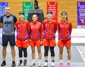 SEA Games 31: Ngày thi đấu thứ hai của môn Bóng rổ 3x3