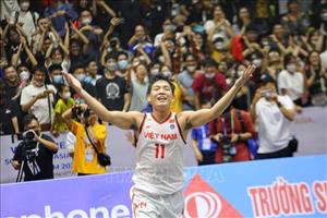 SEA Games 31: Đội tuyển Bóng rổ nam và nữ Việt Nam giành chiến thắng tại vòng bán kết môn Bóng rổ 3x3