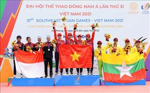Ngày Vàng của Rowing Việt Nam tại SEA Games 31
