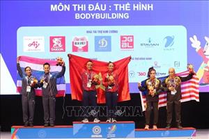 Thể hình Việt Nam giành thêm 2 HCV, khép lại SEA Games 31 thành công
