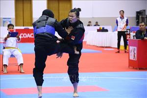 SEA Games 31: Cô gái dân tộc Thái Quàng Thị Thu Nghĩa giành HCV đối kháng đầu tiên cho Pencak Silat Việt Nam
