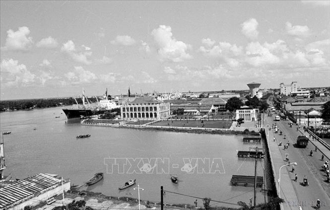 Bến Nhà Rồng, nơi người thanh niên yêu nước Nguyễn Tất Thành ra đi tìm đường cứu nước năm 1911. Ảnh: TTXVN