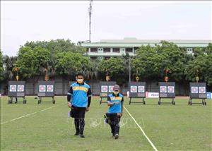Bắn cung SEA Games 31: Bán kết nội dung cung 3 dây đôi nam, nữ