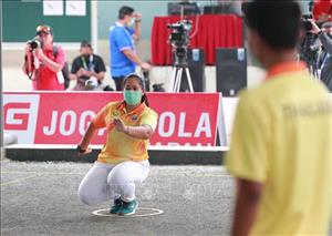 SEA Games 31: Bán kết Môn bi sắt các nội dung Đôi nam, nữ và Bộ 3 phối hợp 