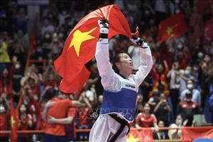 SEA Games 31: VĐV Trương Thị Kim Tuyền giành HCV môn Taekwondo hạng cân 46kg
