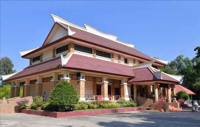 Trong ảnh: Khu di tích Chủ tịch Hồ Chí Minh tại Udon Thani. Ảnh: TTXVN phát