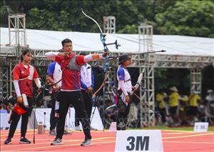 SEA Games 31: Bắn cung Việt Nam giành huy chương Đồng nội dung cung 1 dây đôi nam - nữ