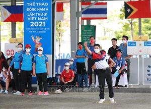 SEA Games 31: Môn Bi sắt thi đấu vòng loại nội dung Bộ 3 nam và Bộ 3 nữ (chiều 18/5)