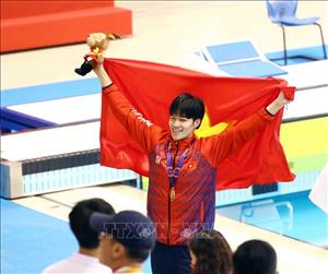 SEA Games 31: VĐV bơi Trần Hưng Nguyên giành HCV thứ 4 tại SEA Games 31