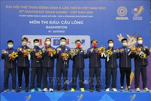 SEA Games 31: Thailand bags gold medals in badminton