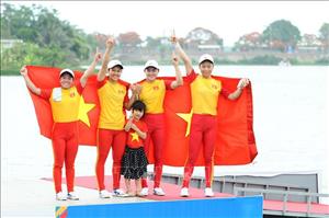 SEA Games 31: Việt Nam tiếp tục có thêm 2 HCV môn Đua thuyền Canoeing 