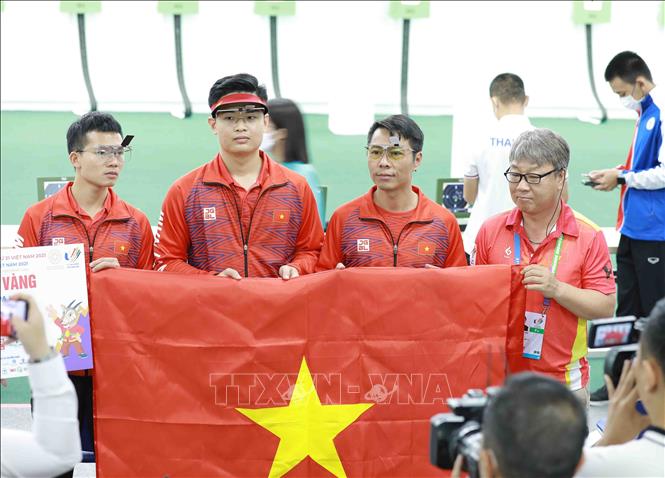 Bắn súng SEA Games 31: Chung kết nội dung súng ngắn hơi cá nhân và đồng