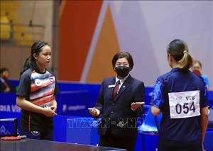 SEA Games 31: Vòng bảng nội dung đơn nam, đơn nữ môn Bóng bàn