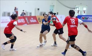 Bóng ném trong nhà SEA Games 31: Đội tuyển nữ Việt Nam tiếp tục chuỗi trận chiến thắng 