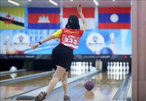 SEA Games 31: Singapore giành huy chương Vàng đồng đội 4 nữ môn Bowling