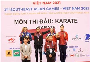 SEA Games 31: Karate brings Vietnam four golds on May 19