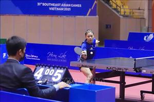 SEA Games 31: Bán kết đơn nữ môn Bóng bàn