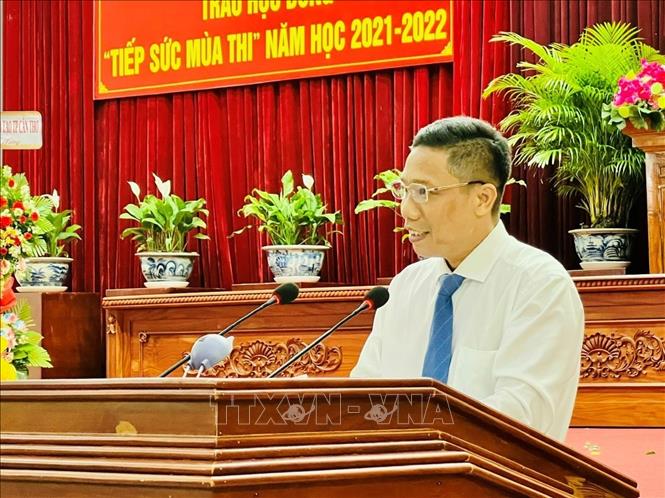 Trong ảnh: Ông Nguyễn Thực Hiện, Phó Chủ tịch UBND thành phố Cần Thơ phát biểu tại buổi lễ. Ảnh: Ánh Tuyết - TTXVN