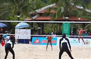 SEA Games 31: Nữ Thái Lan, nam Indonesia giành HCV môn Bóng chuyền bãi biển