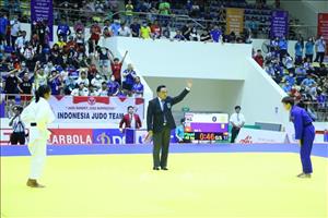 SEA Games 31: Cả 3 VĐV Judo Việt Nam vào chung kết đều giành chiến thắng