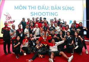 SEA Games 31: Trao huy chương 3 nội dung môn Bắn súng (Chiều 21/5)
