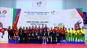 SEA Games 31: Thailand grabs golds in men and women’s sepak takraw