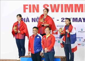 SEA Games 31: Vietnam finswimmers grab five golds on first competition day