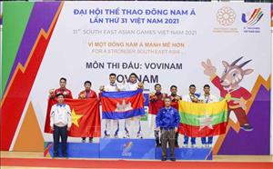 SEA Games 31: Le Hong Tuan earns gold in the men’s 55kg category in Vovinam