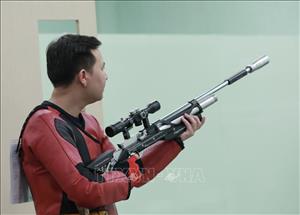 SEA Games 31: Việt Nam giành HCV nội dung 10m súng trường di động tiêu chuẩn nam