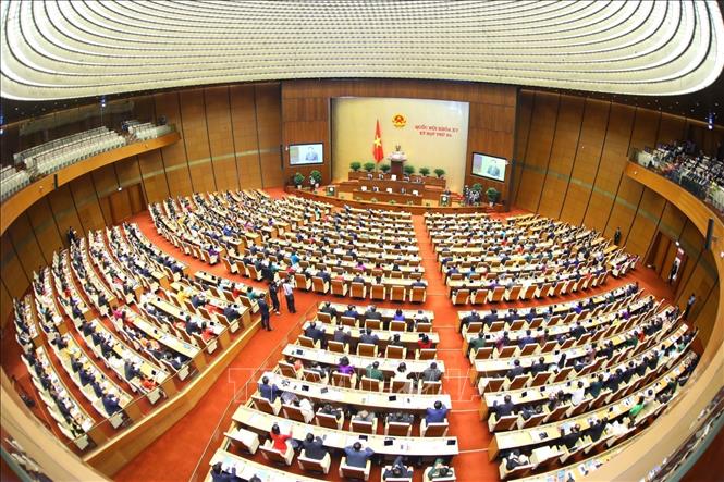 The 15th-tenure National Assembly convenes the third session in Hanoi on May 23. VNA Photo