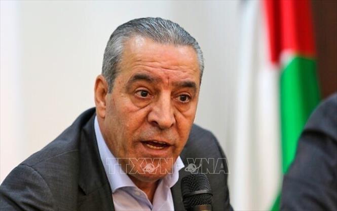 Trong ảnh: Ông Hussein al-Sheikh, người được bổ nhiệm làm Tổng Thư ký‎ Tổ chức Giải phóng Palestine (PLO) ngày 26/5/2022. Ảnh: WAFA/TTXVN