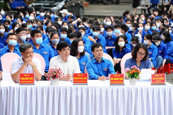 Trong ảnh: Các đại biểu tham dự buổi lễ. Ảnh: Minh Đức - TTXVN