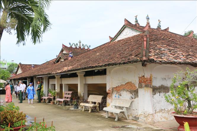 Đình Bình Lập, tại phường 3, thành phố Tân An, tỉnh Long An. Ảnh: Thanh Bình-TTXVN