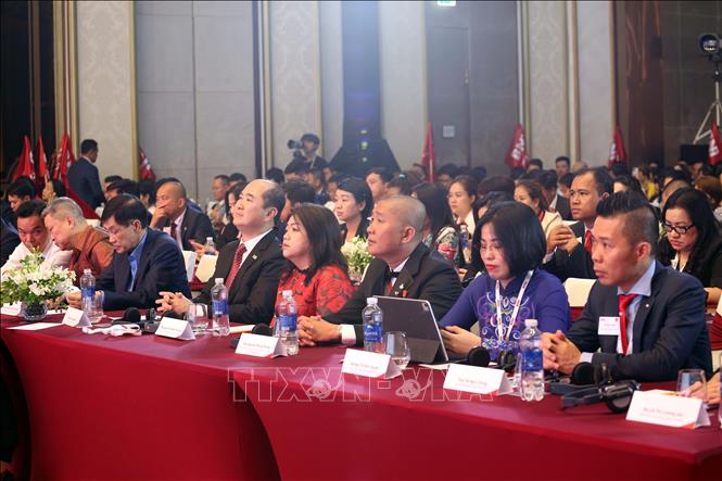 Trong ảnh: Đại biểu tham dự chương trình “Hội ngộ đỉnh cao BNI 2022”. Ảnh: Trần Lê Lâm – TTXVN  