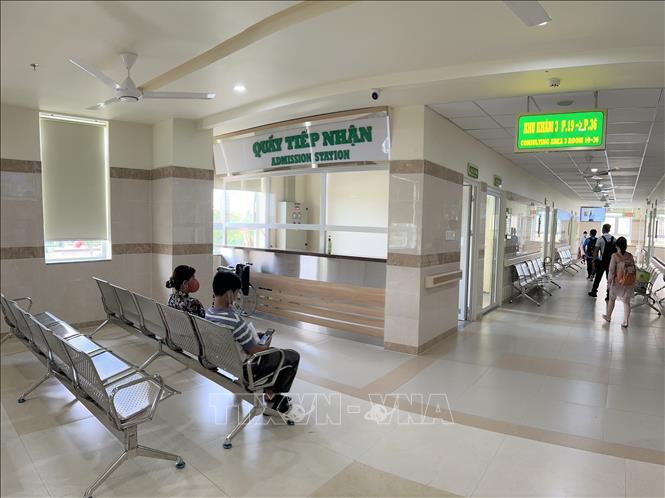Bệnh viện được xây dựng và đầu tư trang thiết bị y tế hiện đại theo tiêu chuẩn quốc tế. Ảnh: Ánh Tuyết - TTXVN