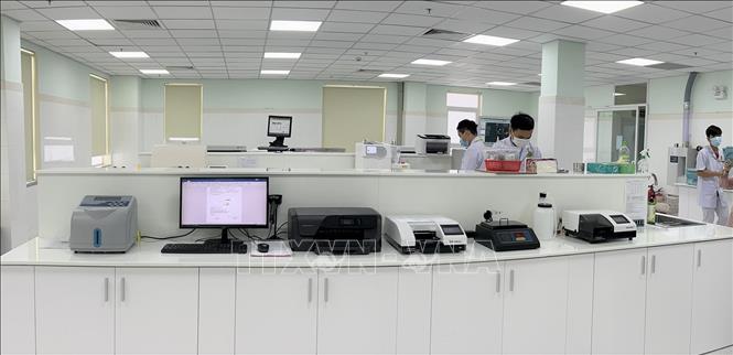 Bệnh viện được xây dựng và đầu tư trang thiết bị y tế hiện đại theo tiêu chuẩn quốc tế. Ảnh: Ánh Tuyết - TTXVN