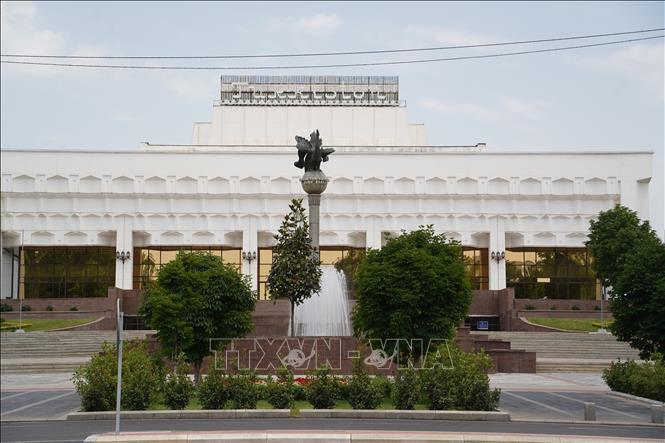 Trong ảnh: Cung văn hóa Turkestan ở thủ đô Tashkent. Ảnh: Duy Trinh - PV TTXVN tại Nga
