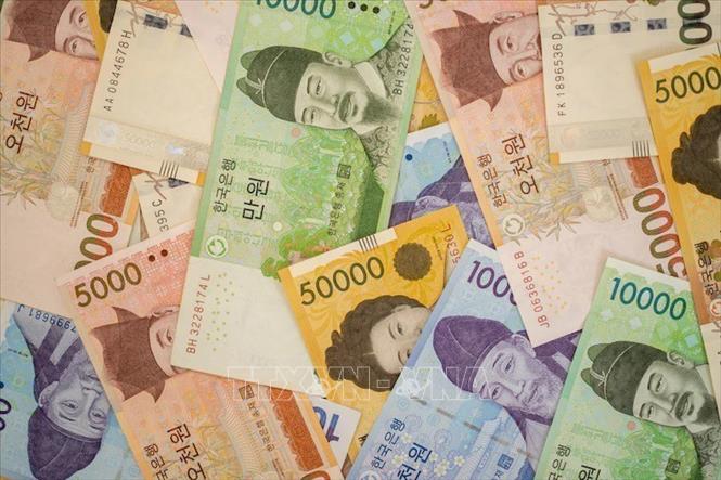 Trong ảnh: Đồng won của Hàn Quốc. Ảnh: freepik.com/TTXVN