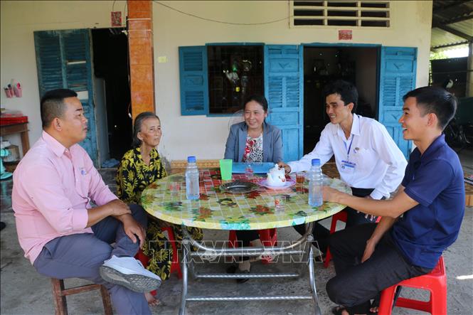 Trong ảnh: Nhà Anh hùng lực lượng vũ trang – liệt sĩ Nguyễn Văn Ngộ là địa điểm đền ơn đáp nghĩa của các cấp, ngành địa phương. Ảnh: Đức Hạnh - TTXVN