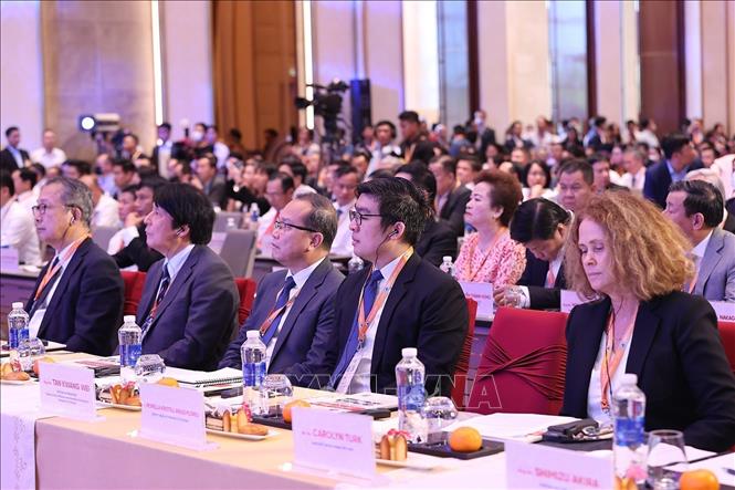 Các đại biểu dự Diễn đàn Đầu tư Đà Nẵng năm 2022. Ảnh: Dương Giang-TTXVN
